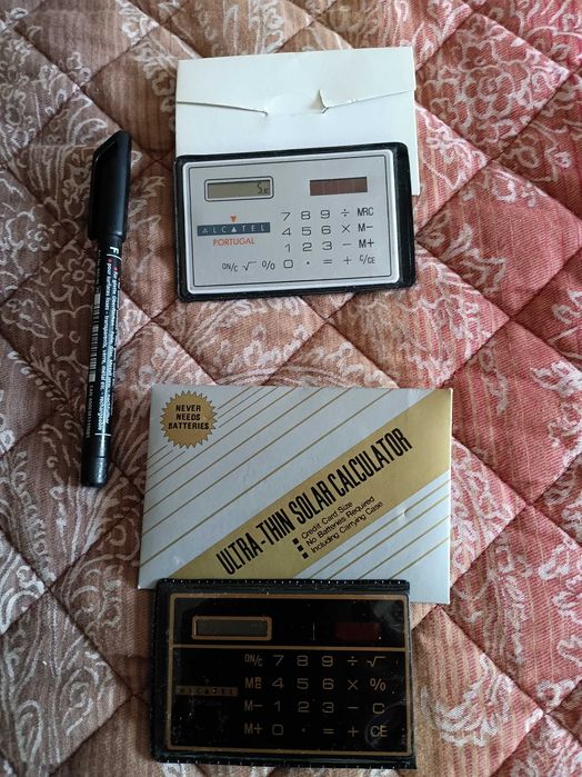 Máquinas de Calcular solares