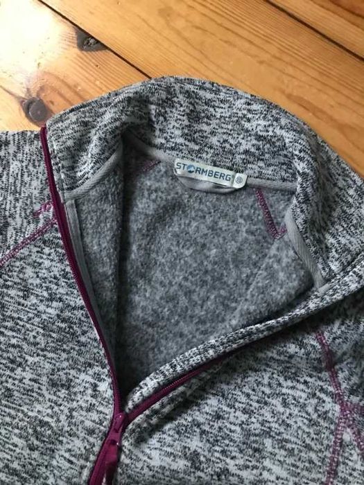 Kurtka Stormberg fleece polar XS ciepła jesień melanż