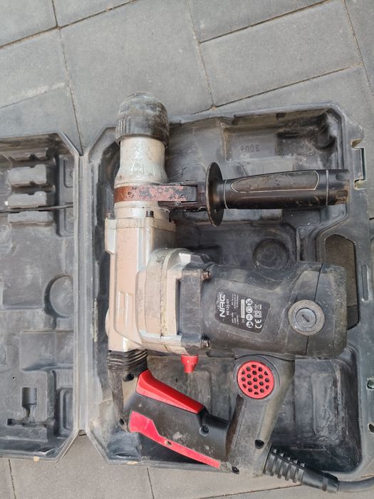 Młotowiertarka, młot udarowy NAC HE125-GY, 4J, 1250W