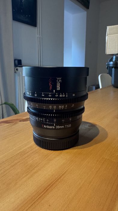 7Artisans 35mm T1.05 Cine Canon  RF