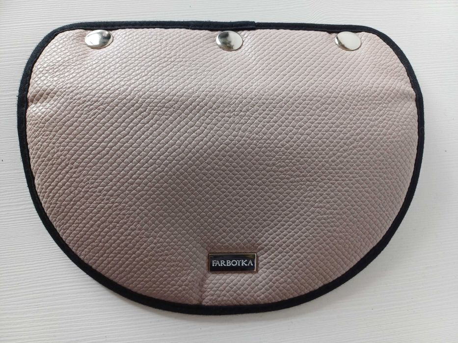 Farbotka Smart Luna Nude Klapka Breloczek Jasna Torebka