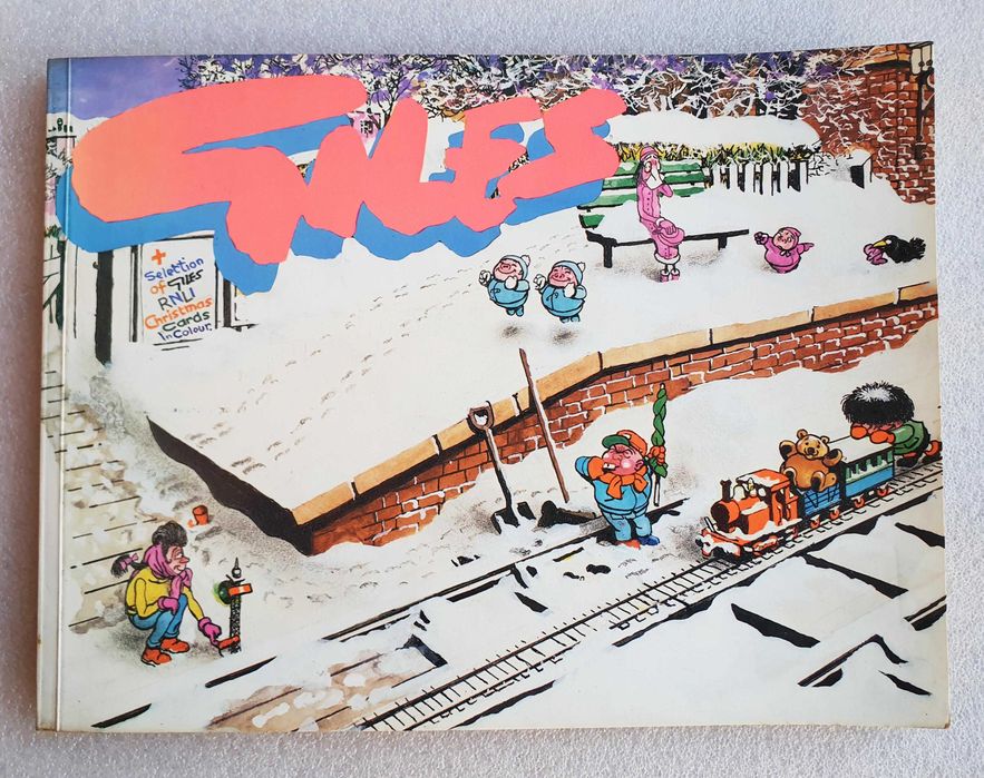 Antigo Álbum de Cartoons ~ "GILES" ~ 1990 ~ Inglês ~ Lindíssimo e Raro