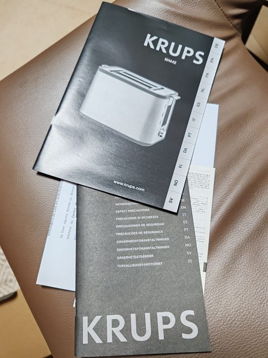 Torradeira Krups KH442D10 - Nova