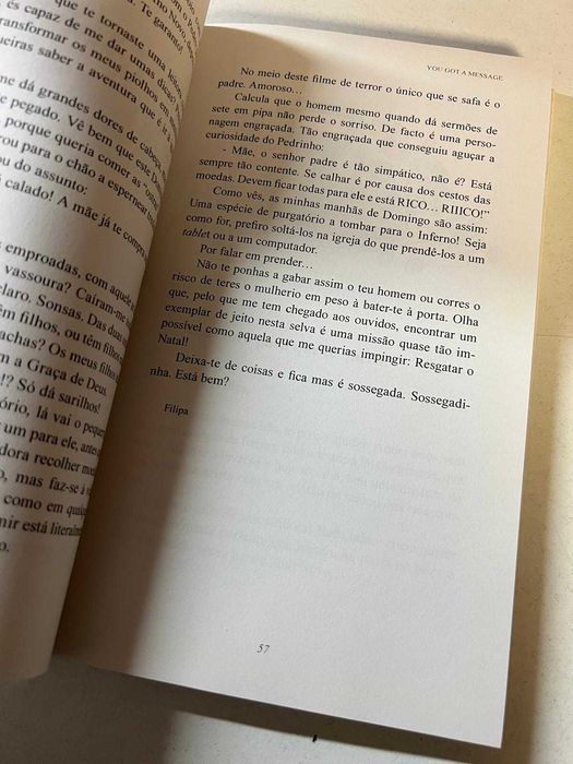 Livro - You Got a Message (ctt editorial grátis)