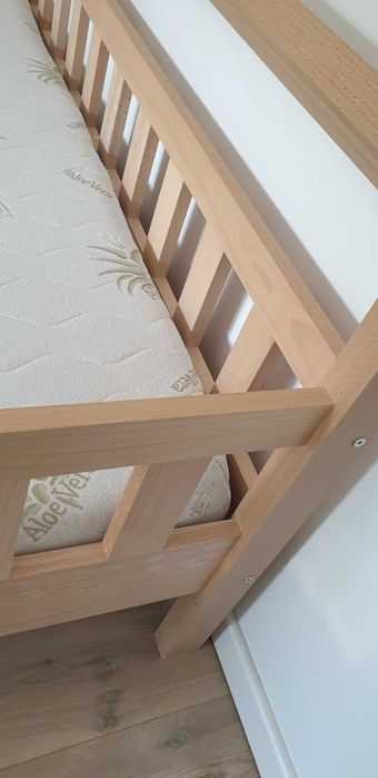 Łóżko domek bukowe