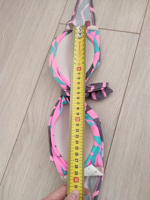 Góra od bikini strój kąpielowy biustonosz River Island rozm XXS 32
