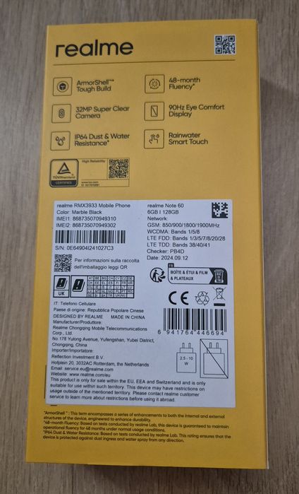 Smartfon REALME Note 60