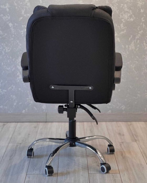 Комп'ютерне крісло BOSS Крісло для компютера із тканини +ПІДНІЖКА