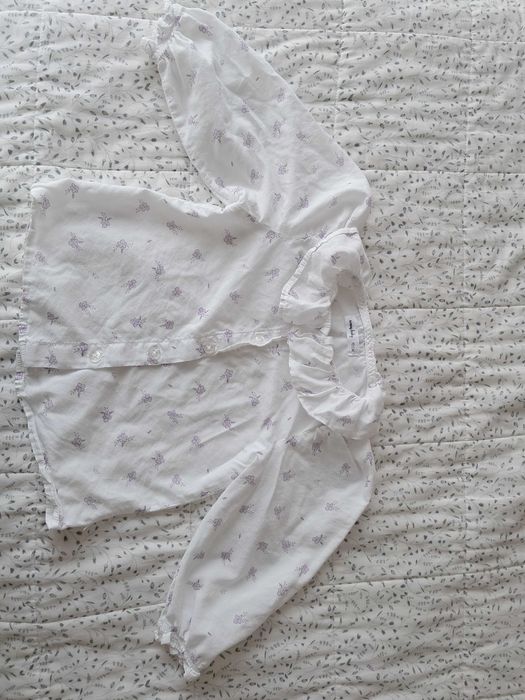 Koszula Sinsay z falbankami r.92