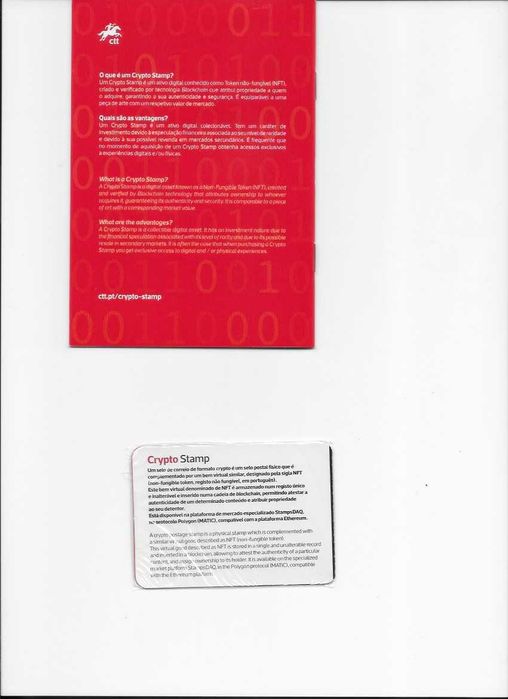 CRYPTO STAMP CARAVELA - Selo autoadesivo - 2023