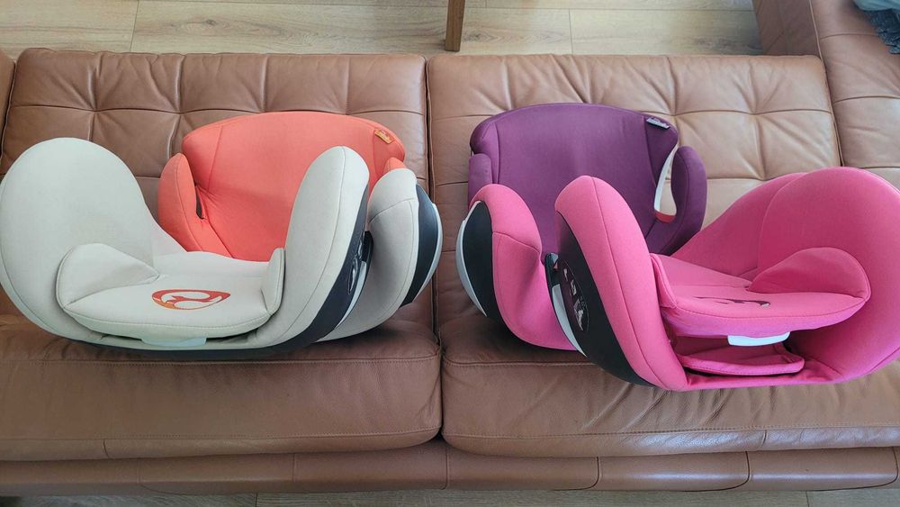 2 x fotelik samochodowy dziecięcy Cybex Solution M (bez isofix) w znakomitym stanie