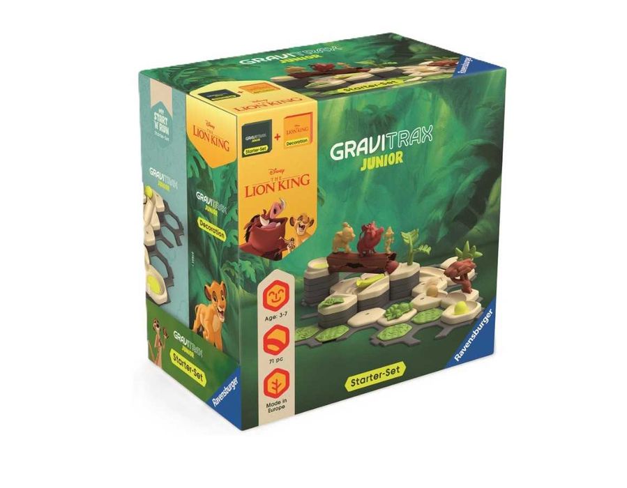 NOWY Zestaw startowy GraviTrax Junior KRÓL LEW Ravensburger