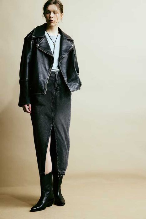 Джинсова спідниця від Н&М, L, Xl