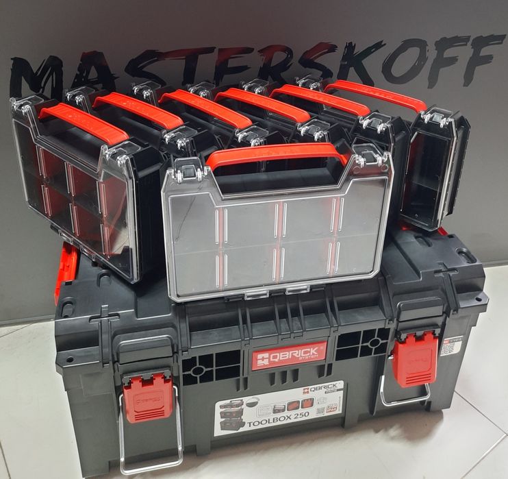 Комплект QBRICK SYSTEM PRIME Toolbox+7 органайзеров MULTI
QBRICK