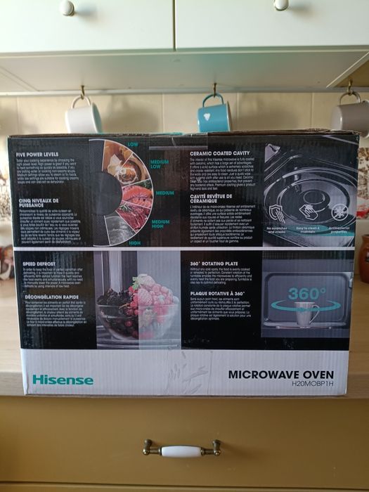 Mikrofalówka Hisense H20MOBP1H nowa