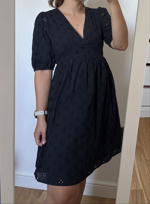 Czarna sukienka letnia only S