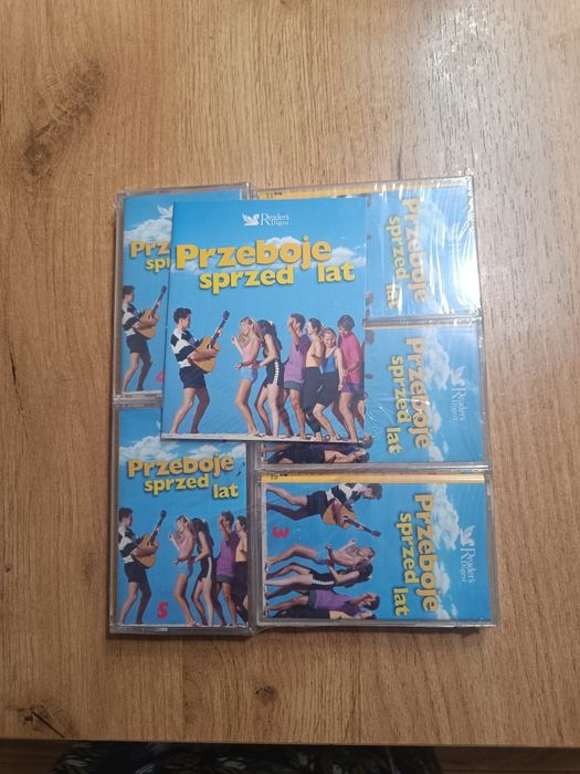 Przeboje sprzed lat Readers Digest kasety magnetofonowe 5 sztuk nowe