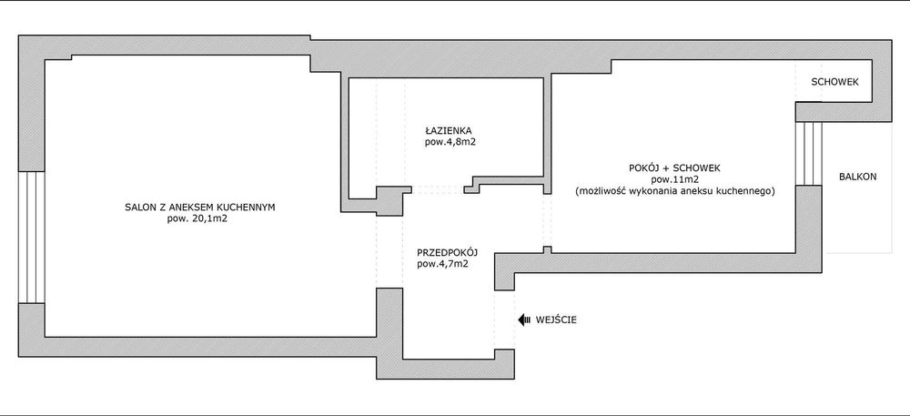 40 mkw po generalnym remoncie | 1 pietro | blisko centrym i AGH oraz UJ  | Krowodrza Kraków - Widok 5