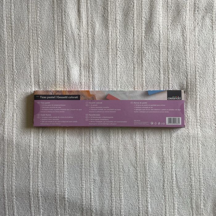 Kit de Barras Pastel 25 cores - Crelando