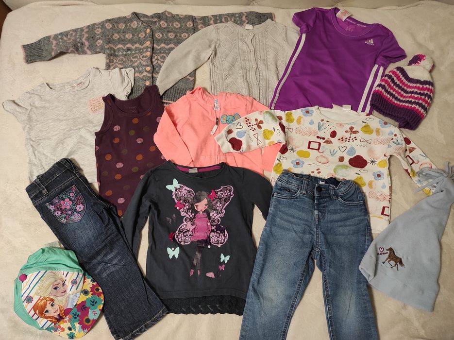 Лот одягу на дівчинку від 12 міс. Фірмовий Zara,H&M, Adidas в гарному