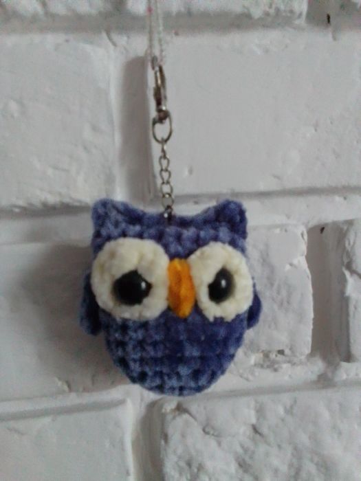 Sowa na szydełku