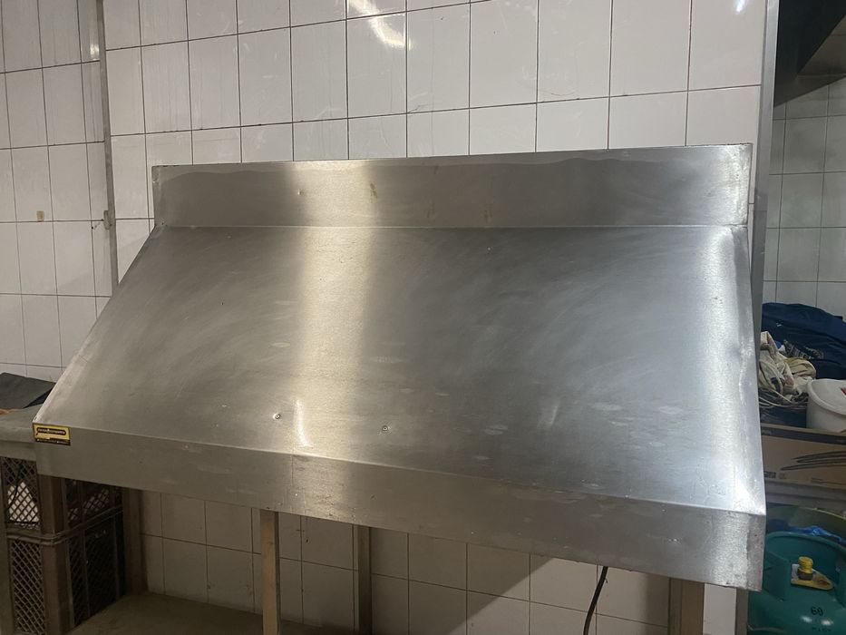 Cúpula de inox com exaustor