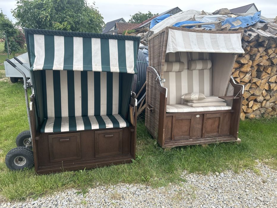 ładny kosz plażowy