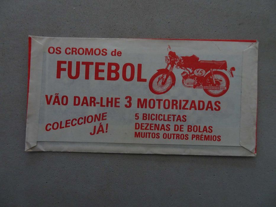 Carteira de cromos fechada Futebol Golo 77/78