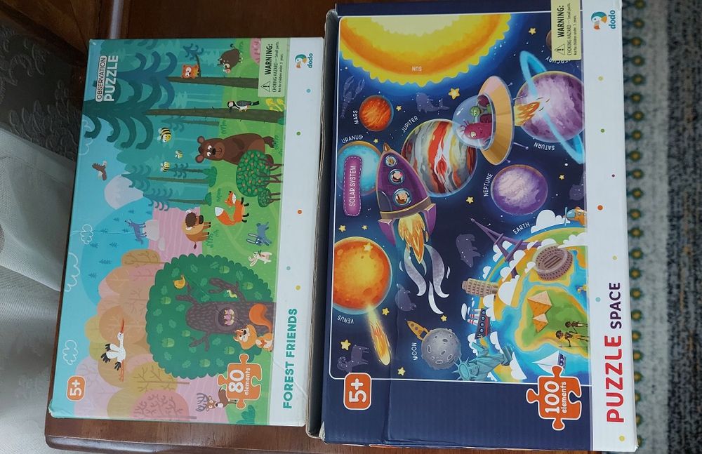 Продам пазли разом 2 уп.