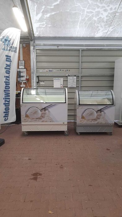 Konserwator lodów 7 i 9  kuweciarka lody JUKA M300Q zamrażarka witryna