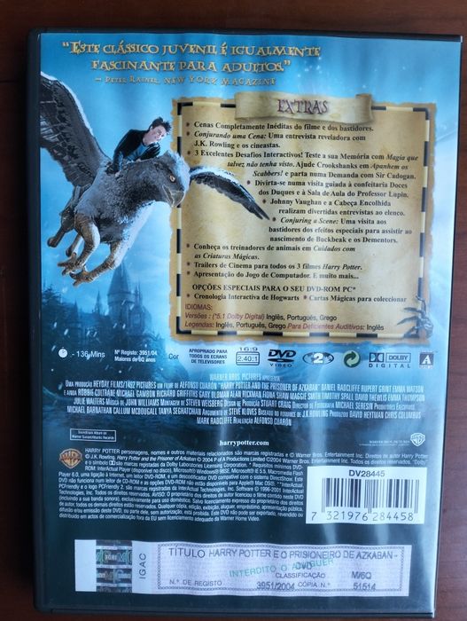 DVD Harry Potter and the Prisoner of Azkaban – Two-Disc Edition64740107264385123