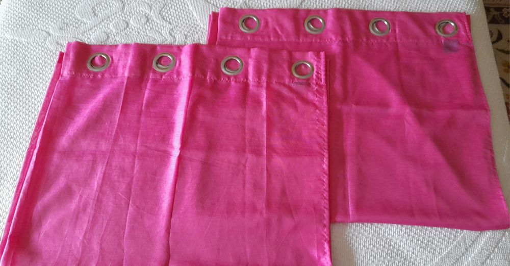 Conjunto de duas cortinas