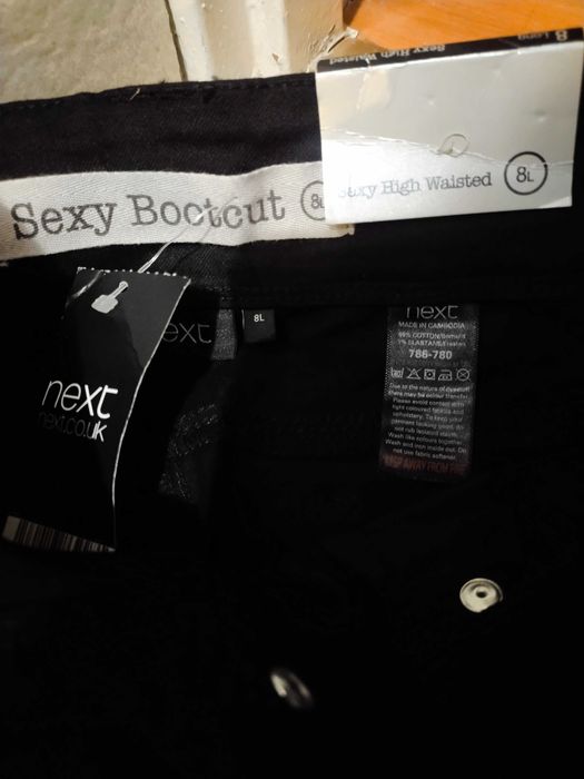 Super modne jeansy Next Bootcut r.36