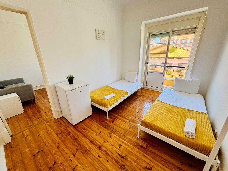 Seu quarto perfeito em Lisboa