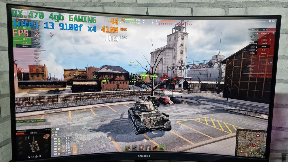 Мощний Пк i3 9100 Rx480 4gb Cs2 GtaV Dota2 WoT Rust PubG