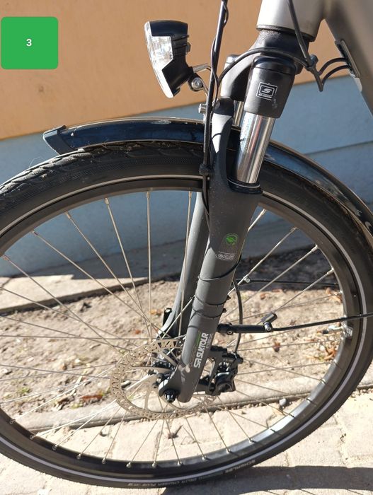 2024 r. Rower elektryczny Unibike Optima D-19.