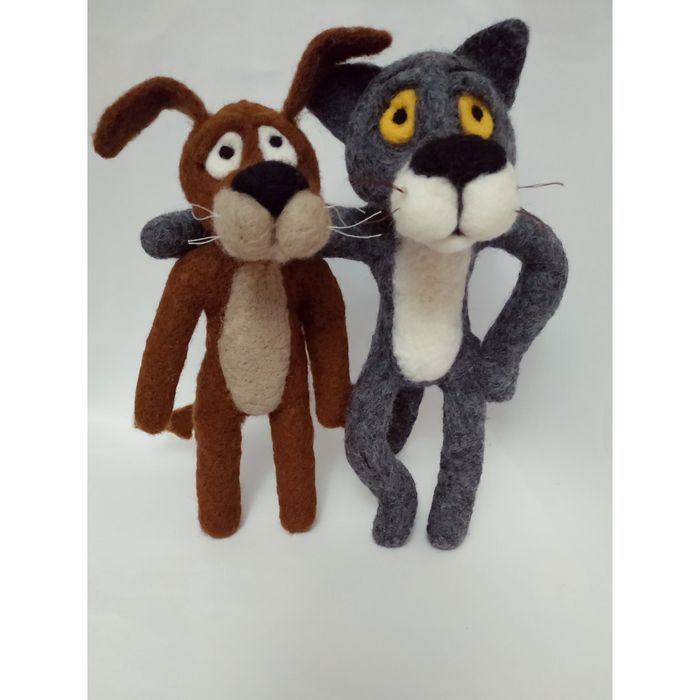 игрушки из шерсти