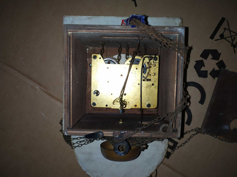 Stary Zegar Ozdobny Kolekcjonerski