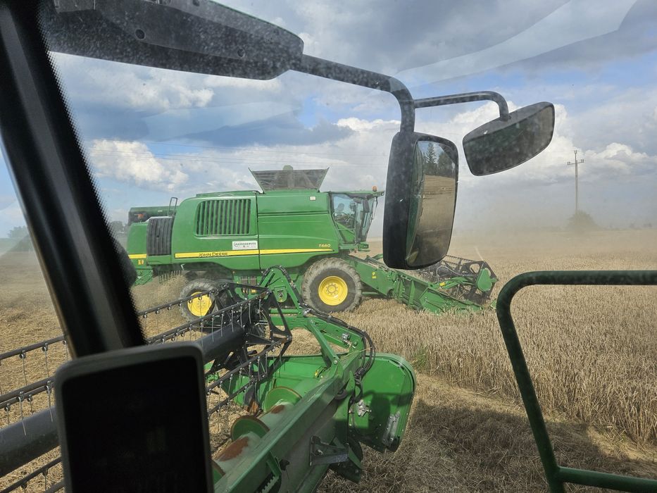 John deere t660 rok 2013 brutto Waga stół do rzepaku