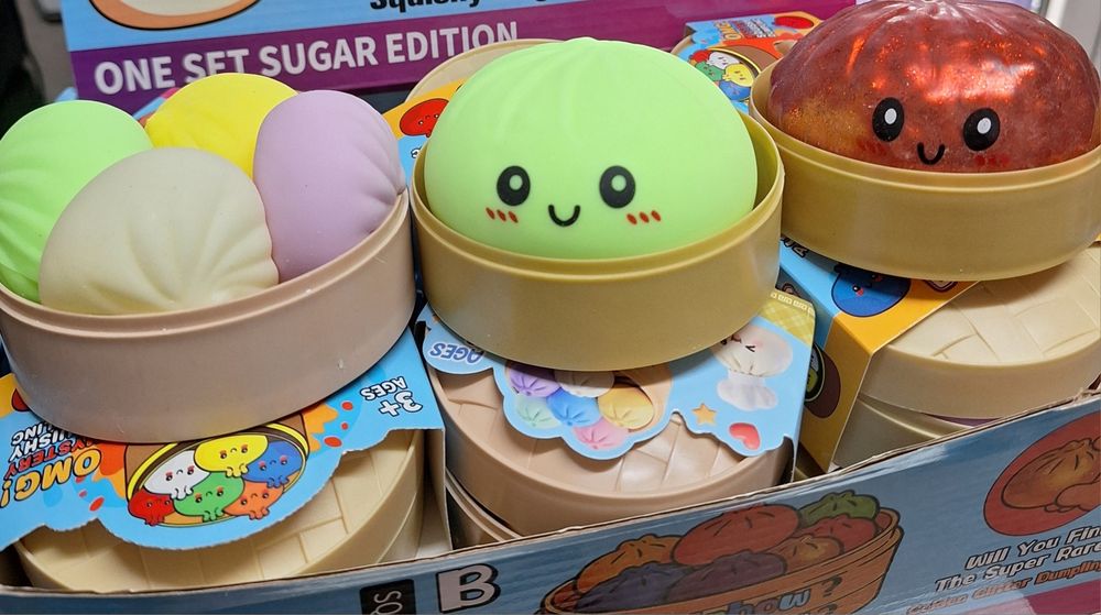 Новинка! Squishy Dumpling  Булочка, пельмень, сквиш равиоли