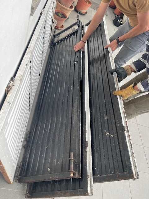 Portão de 4 folhas usado