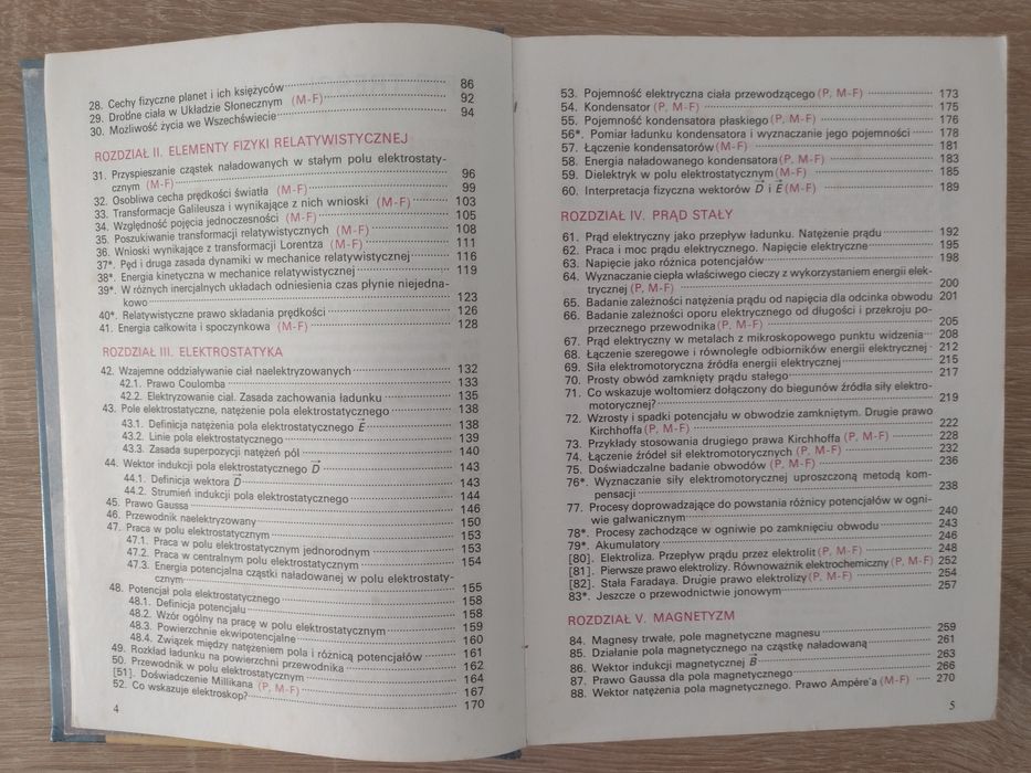 Fizyka z astronomią do klasy II liceum ogólnokształcącego