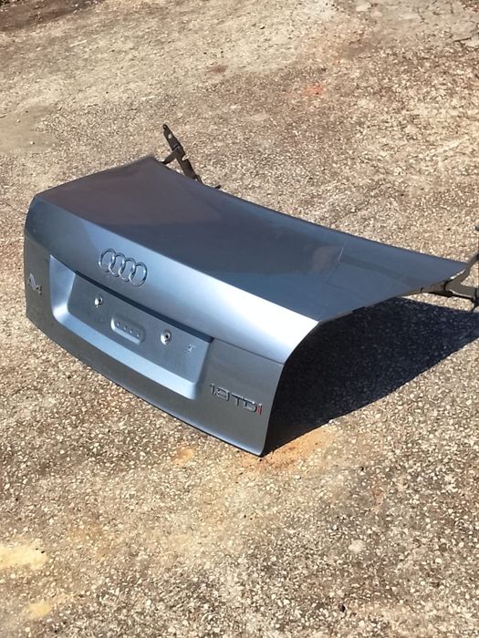 Tampa Mala Audi A4 B6 Carro Ano 2003 Cinza Escuro Completa