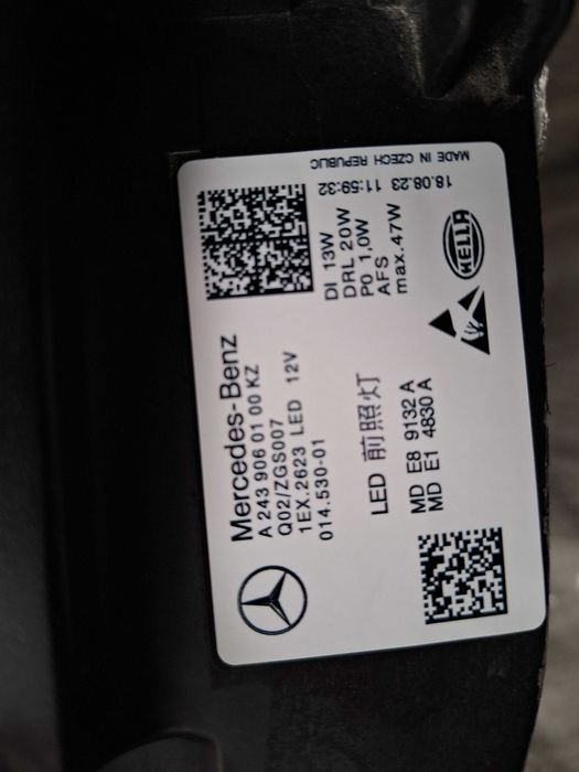 Фара Mercedes EQA EQB W243 A2439069000 A2439068000 A2439060100