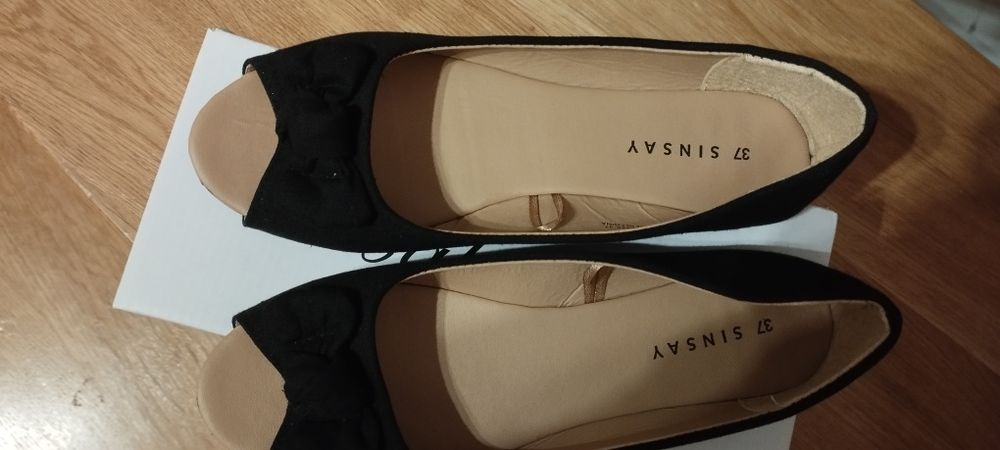 Buty baleriny materiałowe