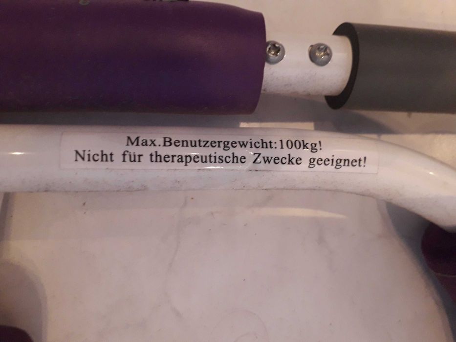 Aparelho de ginástica para abdominais. Modelo: Exerflex