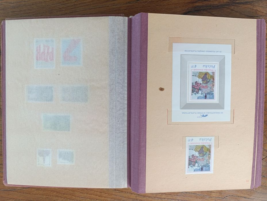 Klaser jubileuszowy tom XI kompletny znaczki czyste