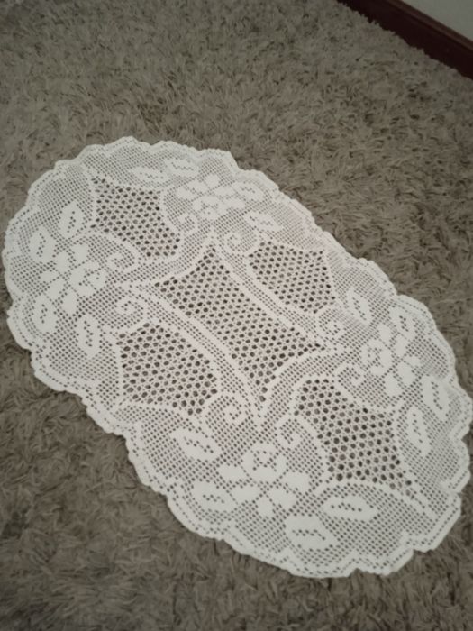 Crochê 100./. algodão.Vintage.