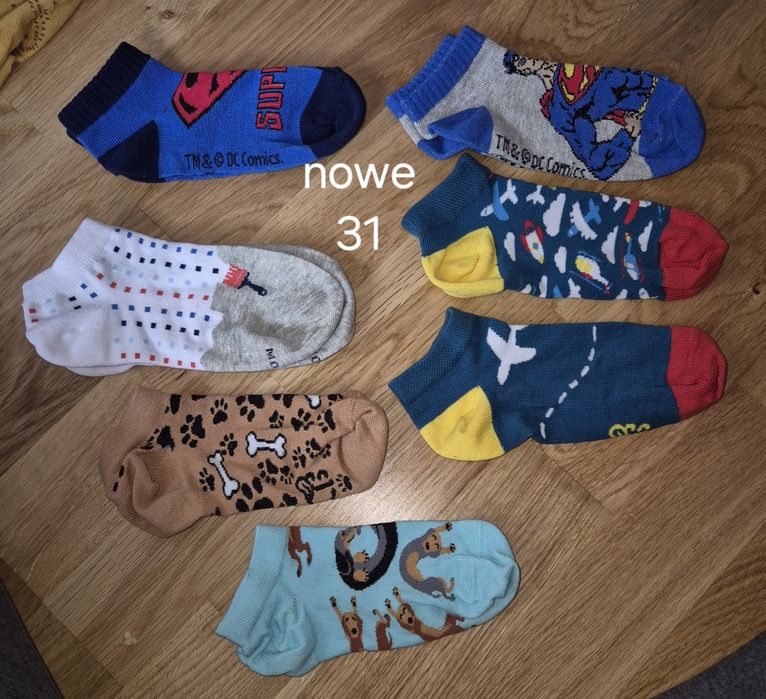 5x nowe skarpetki 31