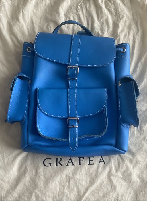 рюкзак grafea шкіряний б/у